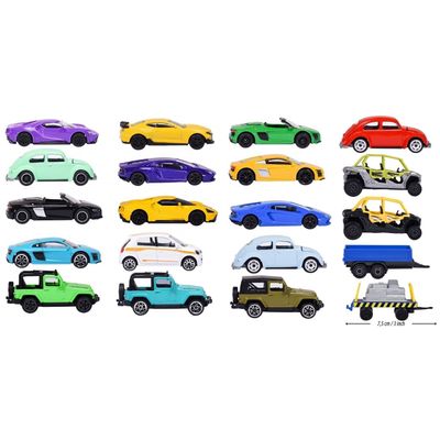 Majorette - 20 Pieces Set - Storpack Leksaksbilar
