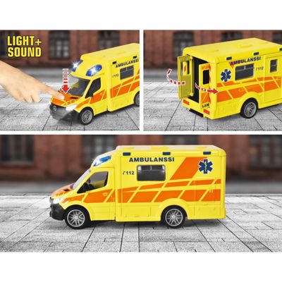 Finsk Ambulans - Mercedes-Benz - Majorette Grand Series