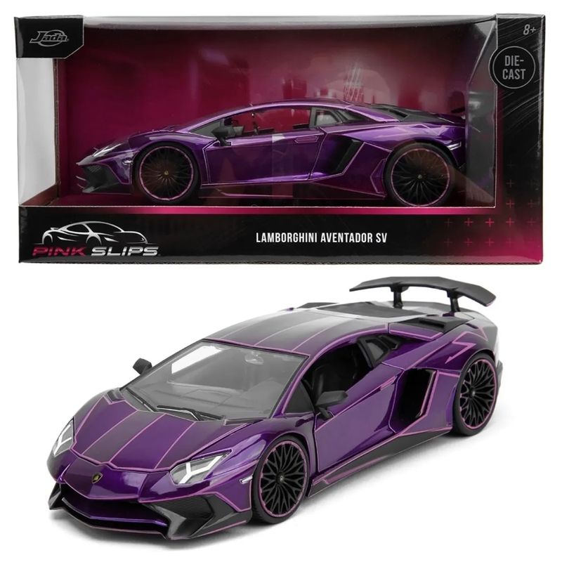 Lamborghini Aventador SV - Pink Slips - Jada Toys - 1:24