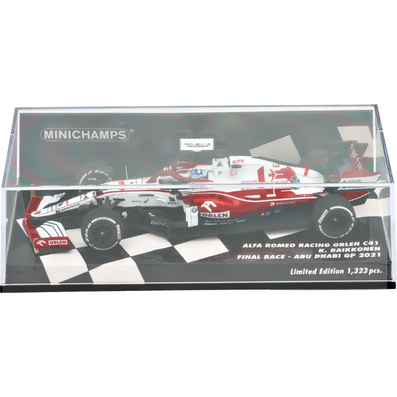 Alfa Romeo C41 - 2021 - Kimi Raikkonen - Minichamps - 1:43