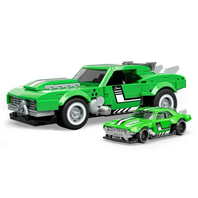 Custom '68 Camaro - Brick Shop - Klossbyggsats - Hot Wheels Speed Series