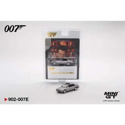 BMW 750IL - James Bond - Tomorrow Never Dies - Mini GT - 1:64