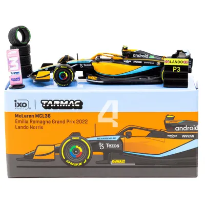 McLaren MCL36 Lando Norris - Emilia-Romagna - Tarmac - 1:64