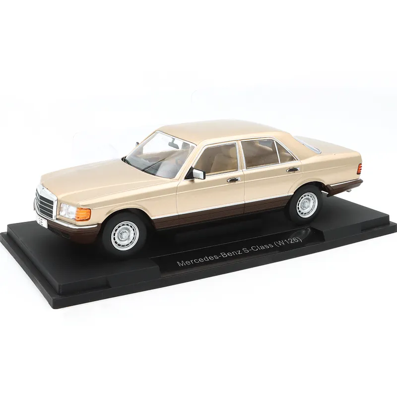 Mercedes-Benz S-Class (W126) - Metallic Beige - 1979 - MCG - 1:18