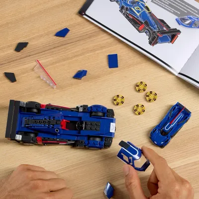 Cadillac Project GTP Hypercar - Brick Shop - Klossbyggsats - Hot Wheels Speed Series