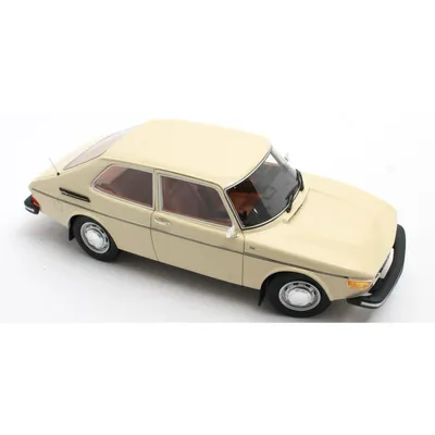 Saab 99 Combi Coupé - 1975 - Vit - Cult Scale Models - 1:18