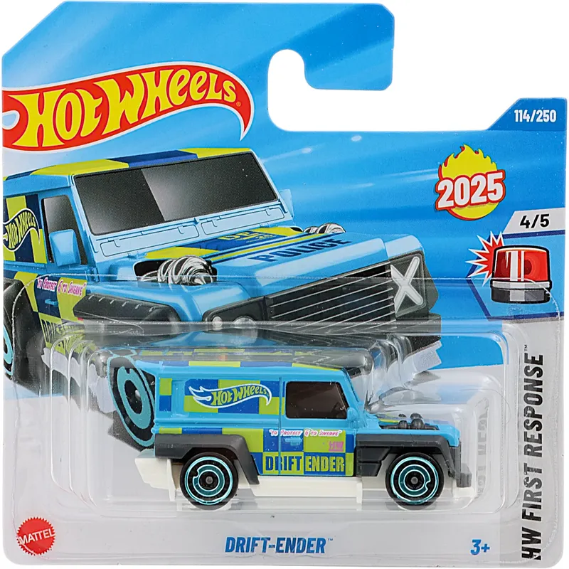 Drift-Ender - Blå - HW First Response - 114/250 - Hot Wheels