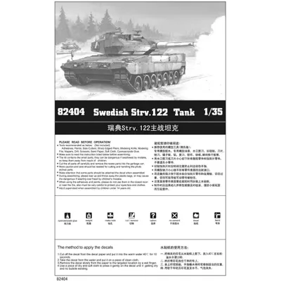Swedish Strv.122 Tank - Stridsvagn 122 - 82404 - Hobby Boss - 1:35