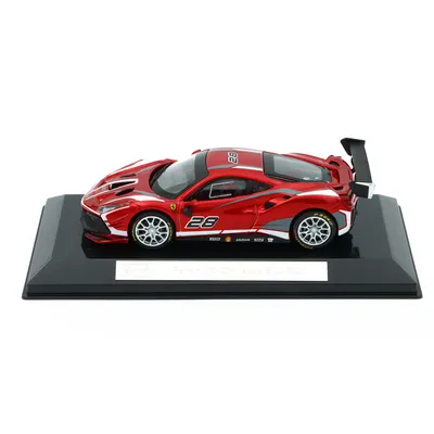 Ferrari 488 Challenge Evo - 2020 - Röd - Bburago - 1:43