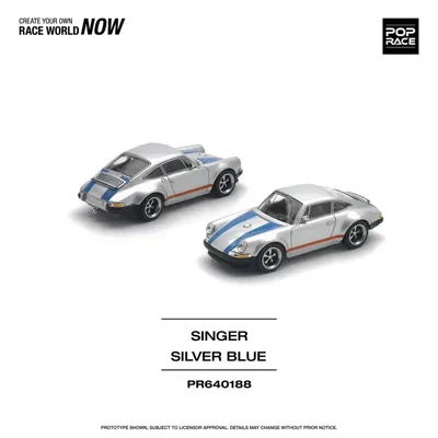 Porsche Singer 911 (964) - Silver - 188 - Pop Race