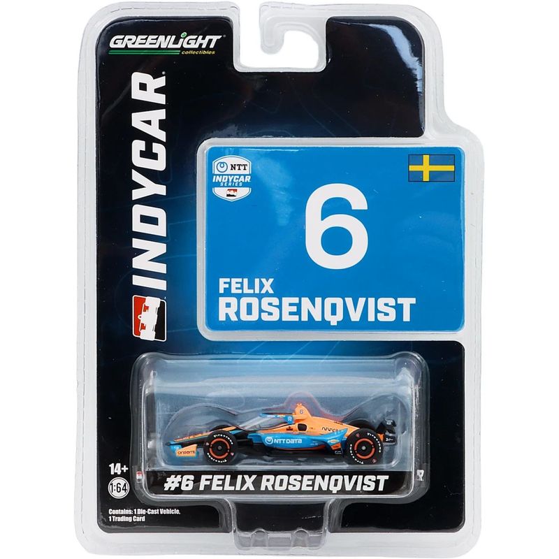 Indycar - 2023 - Felix Rosenqvist #6 - GreenLight - 1:64