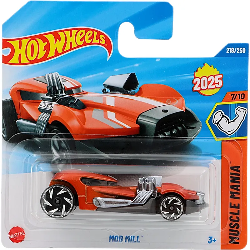 Mod Mill - Orange - Muscle Mania - 218/250 - Hot Wheels