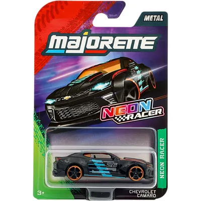 Chevrolet Camaro - Neon Racer Premium Cars - Majorette - 7 cm