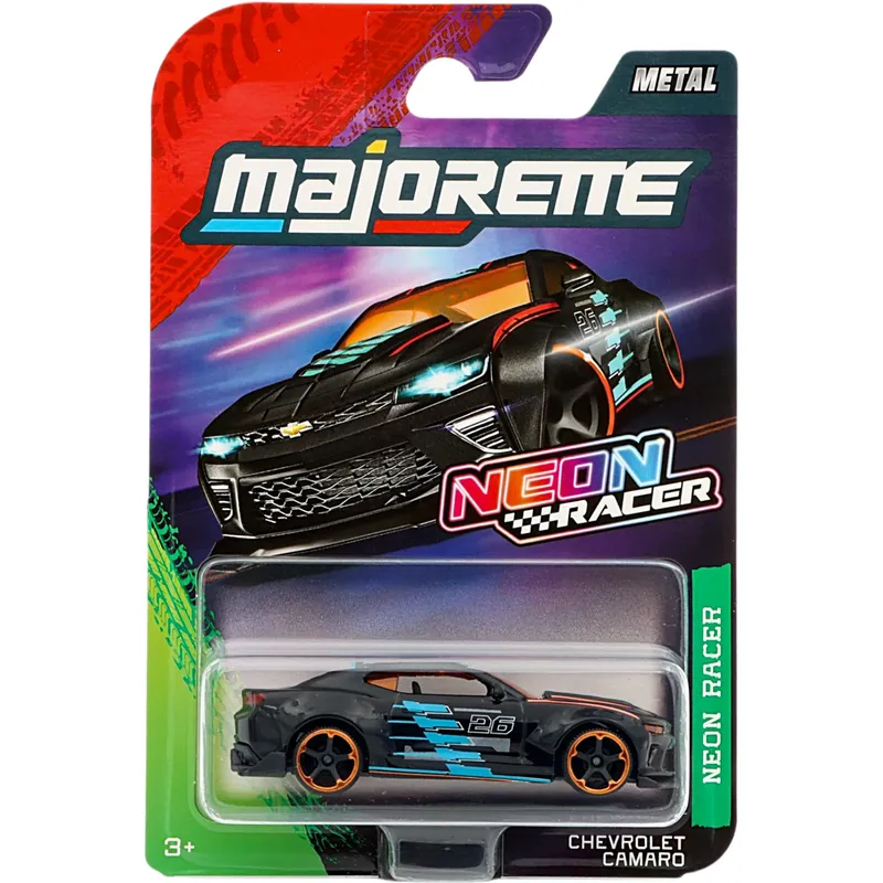 Chevrolet Camaro - Neon Racer Premium Cars - Majorette - 7 cm