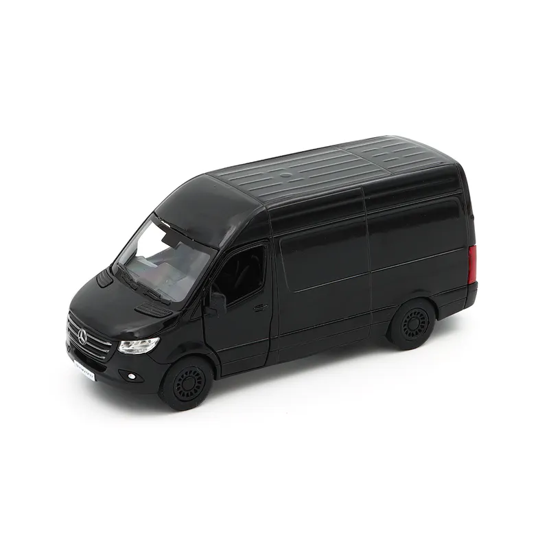 Mercedes-Benz Sprinter - 1:48 - Kinsmart - Svart