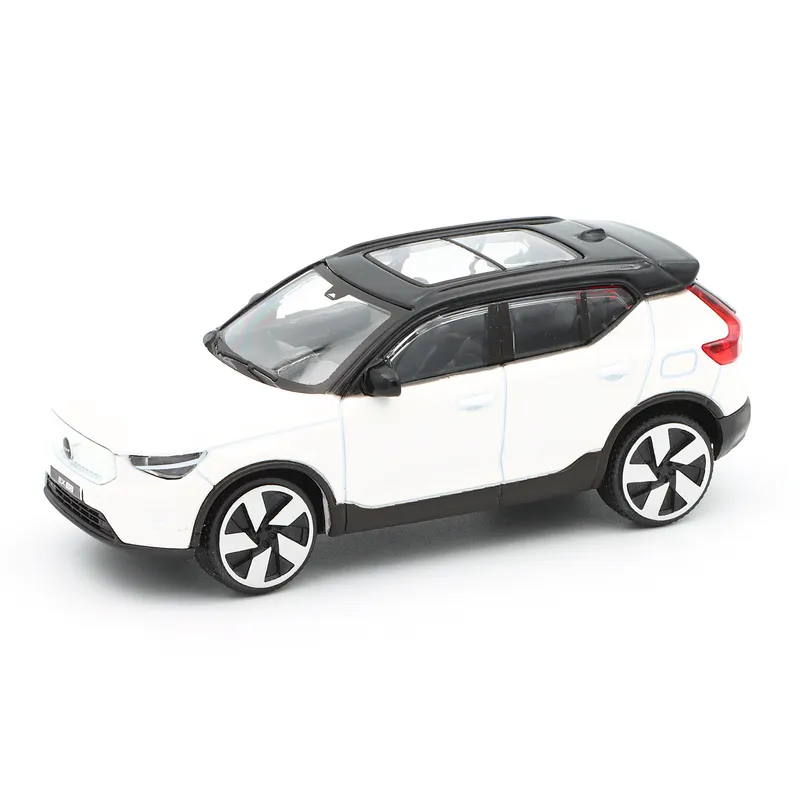 Volvo EX40 - Hvid / Sort - Bburago - 1:43 - 10 cm