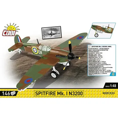Spitfire Mk. I N3200 - Byggklossar - 5868 - COBI - 1:48