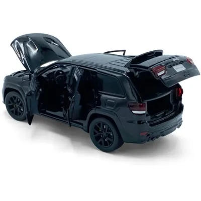 Jeep Grand Cherokee Trackhawk - Svart - Ljud & Ljus - Tayumo - 1:32