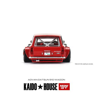 Datsun 510 Wagon - 033 - Kaido House - Mini GT - 1:64