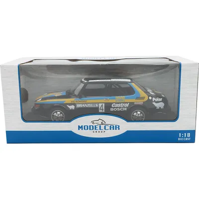 Saab 99 EMS - Blomqvist / Sylvan - Rally Sweden 1977 - MCG - 1:18