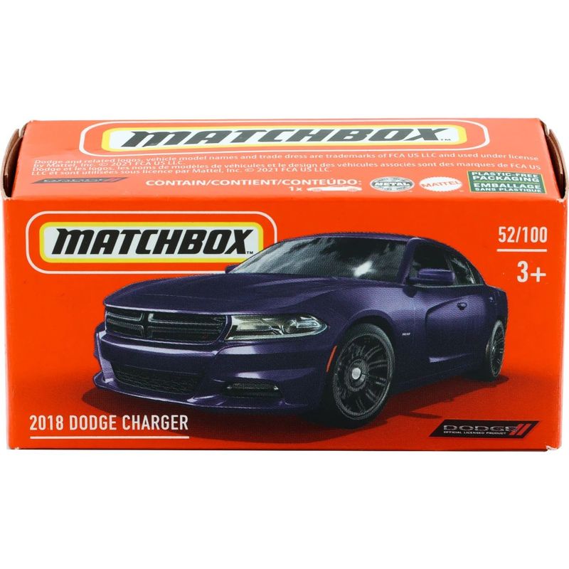 2018 Dodge Charger - Lila - Power Grab - Matchbox