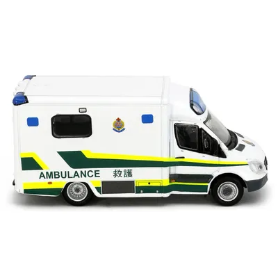 Mercedes-Benz Sprinter Ambulance - Hong Kong - Tiny - 1:76