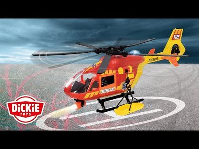 Ambulanshelikopter - Airbus H145 - Ljud / Ljus - Dickie Toys