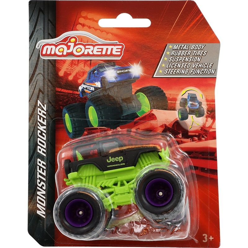 Monster Rockerz - Jeep Wrangler - Majorette