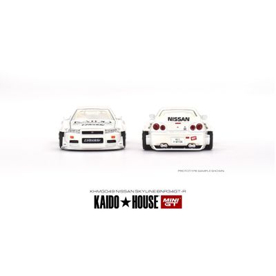 Nissan Skyline GT-R (R34) Kaido Works - 049 - Mini GT - 1:64