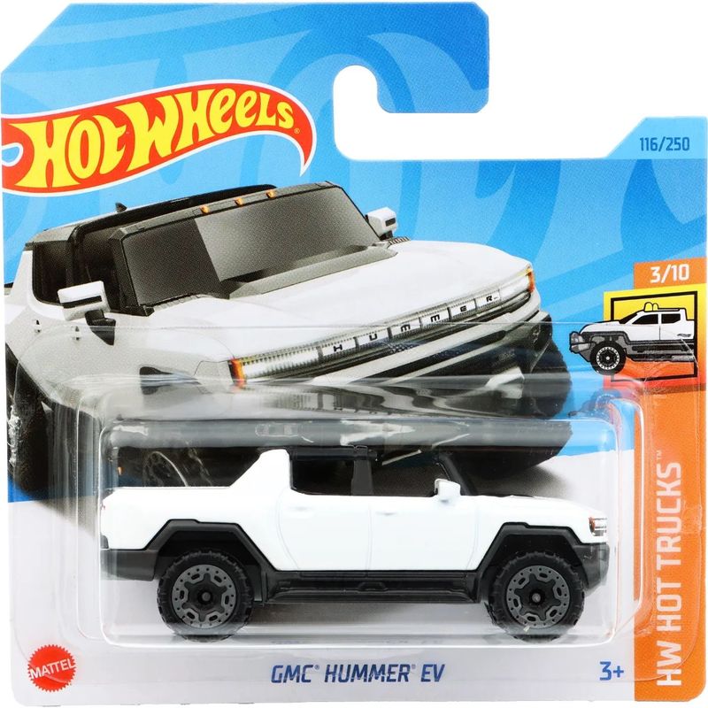 GMC Hummer EV - HW Hot Trucks - Vit - Hot Wheels