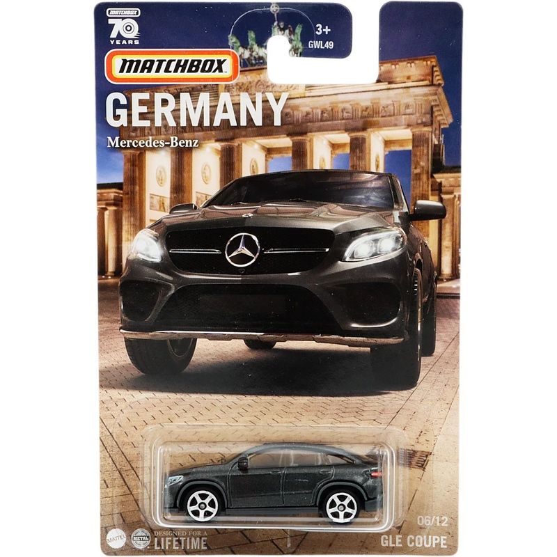 Mercedes-Benz GLE Coupe - Grå - Germany 6/12 - Matchbox