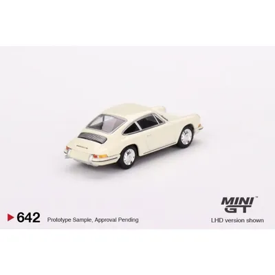 Porsche 901 1963 - Ivory / Benvit - 642 - Mini GT - 1:64