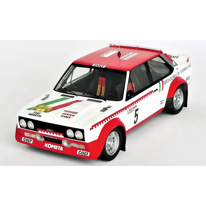 Fiat 131 Abarth - Svenska Rallyt 1977 - Troféu - 1:43