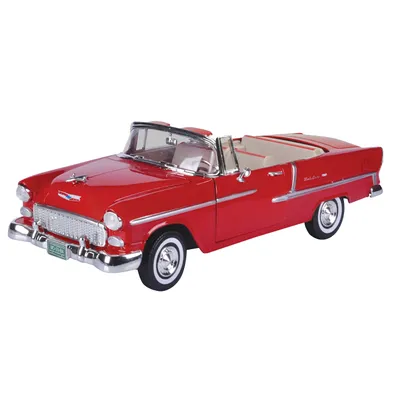 1955 Chevy Bel Air - Röd - Motormax - 1:18