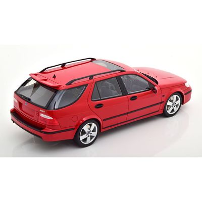 Saab 9-5 Sportcombi Aero - Röd - DNA Collectibles