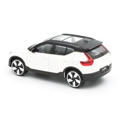Volvo EX40 - Hvid / Sort - Bburago - 1:43 - 10 cm