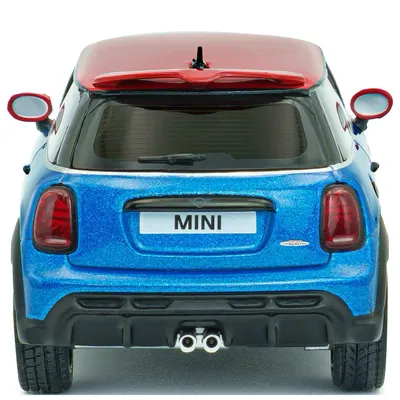 Mini Cooper JCW (F56) - 2023 - Blå / Röd - Solido - 1:43