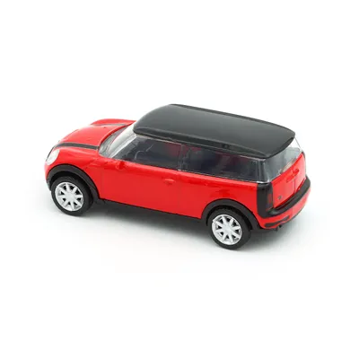 MINI Clubman - Röd - Rastar - 9 cm