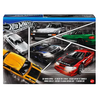 Japan Themed 6-pack - Silver Series - Hot Wheels