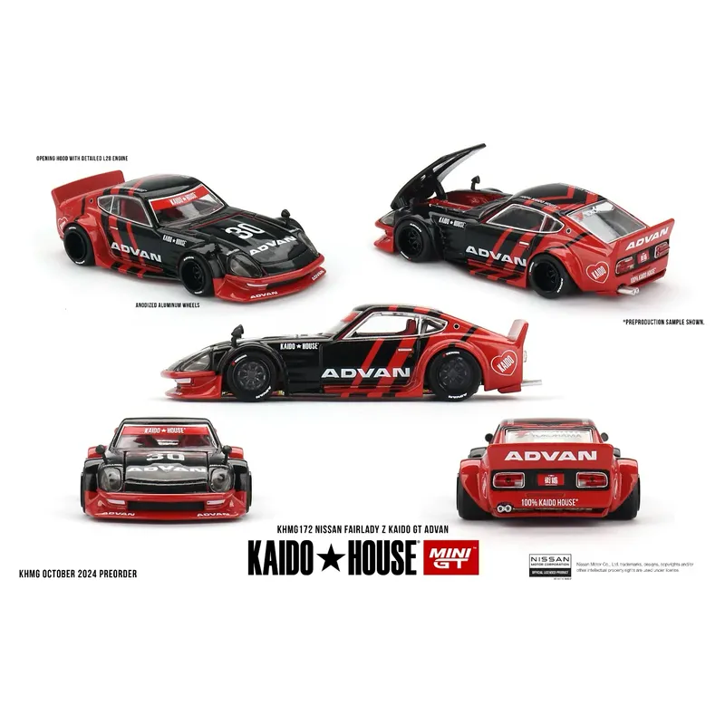 Nissan Fairlady Z Kaido GT ADVAN - 172 - Kaido House - 1:64