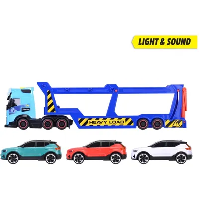 Car Transporter - Volvo XC40 Recharge - Dickie Toys - 39 cm