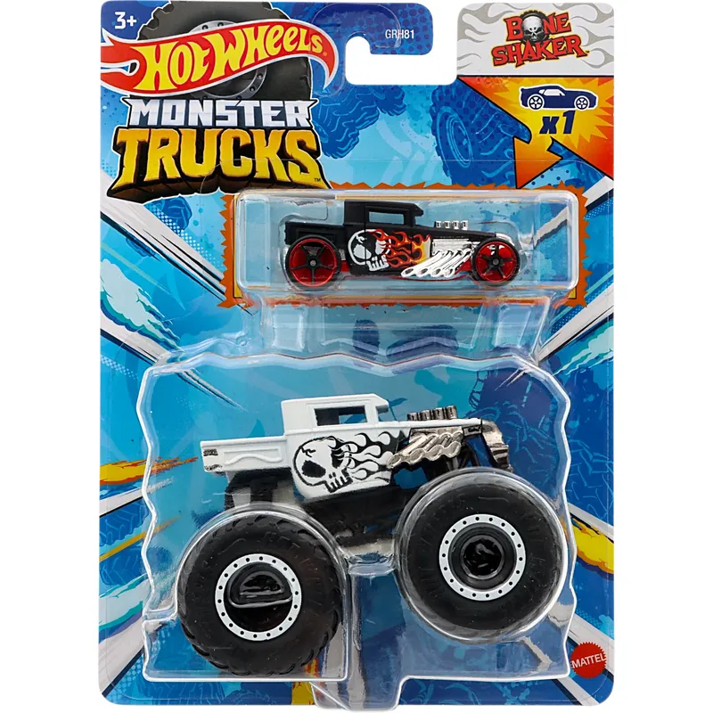 Bone Shaker & Bone Shaker - Monster Truck - 2-pack - Hot Wheels
