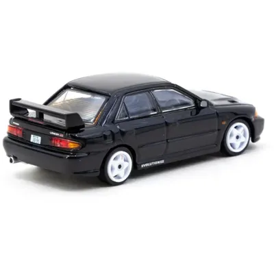 Mitsubishi Lancer GSR Evolution III - Svart - Tarmac - 1:64