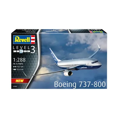 Boeing 737-800 - Plastbyggmodell - 03809 - Revell - 1:288