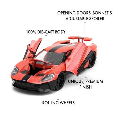 2017 Ford GT - Pink Slips - Jada Toys - 1:24