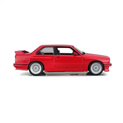 BMW M3 (E30) - 1988 - Röd - Bburago - 1:24