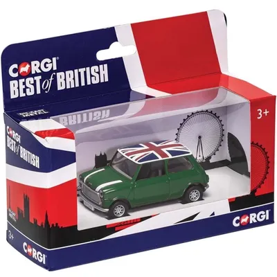 Mini Cooper - Best of British - Grön - Corgi - 1:36