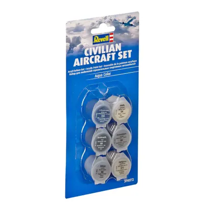 Civilian Aircraft Set - 6 färger - 39072 - Revell