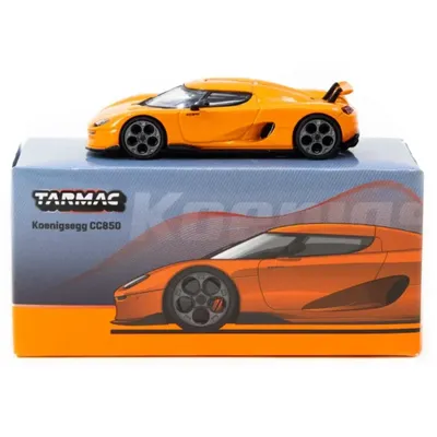 Koenigsegg CC850 - Orange - GLOBAL64 - Tarmac Works - 1:64