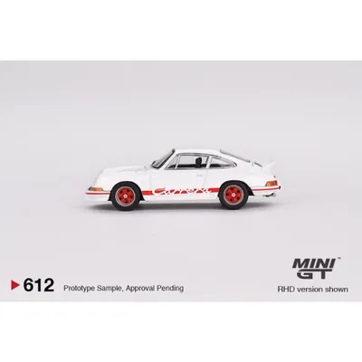 Porsche 911 Carrera RS 2.7 - Vit/Röd - 612 - Mini GT - 1:64